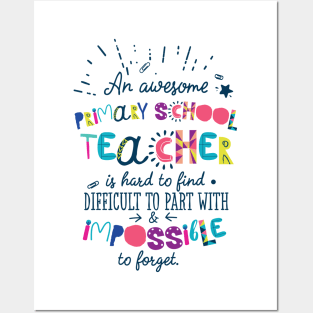 An Awesome Primary School Teacher Gift Idea - Impossible to forget Posters and Art